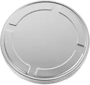 Case Disc Holder Storage Case Organizer Case Organizer Storage Case Booklet Display Holders Storage Cases Round Container Holder Silver Iron