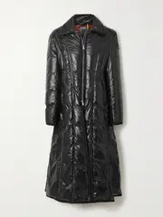 [Moncler Genius] Moncler Genius - + 2 Moncler 1952 Liz Quilted Glossed-shell Down Coat - Black - 2 2 Black