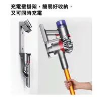 在飛比找蝦皮購物優惠-Dyson V8+ Fluffy 銀 附6吸頭 吸塵器 壁掛