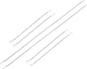 WEKAMOS Iron Chain Set 6pcs Plant Hanger Chains for Decorative Planters Banners Jewelry and Home Decor