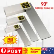 Right Angle Engineer Set Square 90º Precision Ground Steel Hardened Ruler Acce