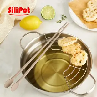 【Silipot】韓國 頂級鉑金矽膠油炸筷(耐高溫 好夾 可熱水消毒)
