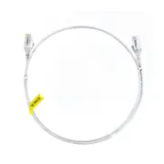 5M Cat 6 Ultra Thin Lszh Pack Of 10 Ethernet Network Cable White