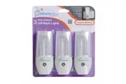 Auto Sensor Led Night Light - 3 Pieces