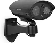 Smartwares Dummy Camera with PIR Motion Sensor and Flashing LED Light, Battery Powered, Wall Mounted, Indoor & Outdoor Use