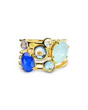 Ippolita 18K Yellow Gold 18K Rock Candy Stone Gelato Cluster Ring