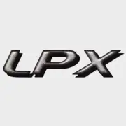 Crownline Boat Decal 22012 | LPX 8 x 1 1/2 Inch Black White