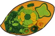 GANAZONO 1Pc Creative Pet Snuffle Mat Durable Dog Feeding Mat for Sniff Training Non Slip Cushion Soothing Emotional for Reducing Eating Speed and