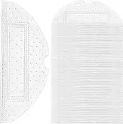 60 pieces Disposable Mopping Pads Compatible with Roborock S7/ S7+/ S7 MaxV / S7 MaxV Ultra/ S7 MaxV Plus / S7 Pro Ultra Robotic Vacuum Cleaner Replacement Mop cloth Kit Accessories