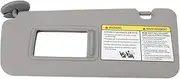 FCFZBTBNM Sun Visor 7432042420B0 Left Driver Side Multifunctional Sunvisor Shade with Makeup Mirror Replacement Fit for RAV4 2004 to 2005 Car Sun Visor