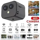 Mini Wireless Wi-Fi Dual Lens Camera 4K HD IP Cam Night Vision Home Security