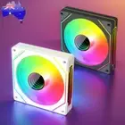 12cm ARGB 5V 3Pin 4 Pin PWM CPU Case Cooling Fan Infinity Mirror Silent Fan