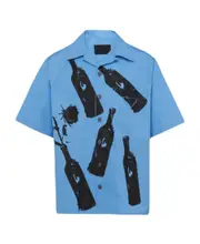 A short sleeved shirt M light blue