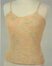 Shapely Cami - Y2Knit Knitting Pattern - Women Camisole 31"-48"
