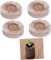 HAKIDZEL 3cm Diameter Starter Peat Blocks 10pcs Plant Peat Pellets for Starting and Rapid Growth in Garden