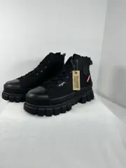 Palladium Womens Revolt Hi TX 97242-010 Black/Black Platform Boots With Box 10