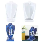 Mannequin Jewelry Stand Mold for Head Bust Display Mold Necklace Holder Mold