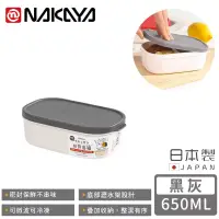 在飛比找博客來優惠-【日本NAKAYA】日本製可微波分隔瀝水板保鮮盒650ML 