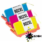 3 Ink Cartridge replace for HP 902XL OFFICEJET SERIES 6954 6958 Pro 6968 6970