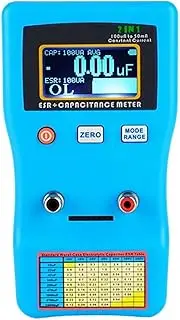 Capacitor Tester ESR LCR Capacitance Ohm Meter LCR-T7 LCR-TC1 GM328A Transistor Tester Multimeter MOS/PNP/NPN Electrical Tester Used in Product R&D, Component Incoming Inspecti(MEC-100)
