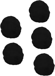 Ciieeo 5pcs Sophisticated Design Toilet Tank Lid Cover Polyester Fit for Home Hotel Public Restroom