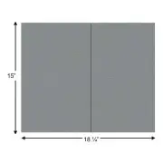 Regency Ceramic Fiber Baffle Board Kit: 020-957-AMP