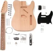 StewMac T-Style Tele DIY Build Your Own Electric Guitar Kit + Blond Finishing...