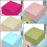 100 4"x4"x2" Cake Wedding FAVORS BOXES with Tuck Top Party Gift Favors Sets SALE