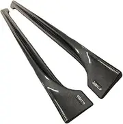 Compatible for Mazda 3 Axela 2014 2015 2016 2017 2018 2019 High Quality 2Pcs/1Set ABS Paint Side Skirt Spoiler Protector Cover(ABS Carbon)