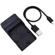 Battery Slim Charger for Canon BP-511 CB-5L & EOS 20Da EOS 300D EOS 30D