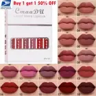 6PCS Set CmaaDU Glitter Flip Liquid Lipstick Matte Waterproof Long Lasting