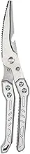 Poultry Shears Heavy Duty, Kitchen Scissors Stainless Steel for Food, Meat, Chicken, Fish (Silver)