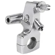 25mm 1inch Motorcycle Clutch Lever Mount Holder compatible with Shadow 600 VT750 Silver Aluminum Alloy