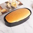 Cake Pan Rounded Edge Wide Side Food Grade Baking Tray Multi-purpose