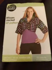 Simplicity Misses Crop Jacket Selling Pattern Uncut Size 8-22 Sewing Pattern