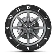 Tire Hanging Clock Garage Wall Clocks 3D Decorative Wall Clocks for Men Room Living Room