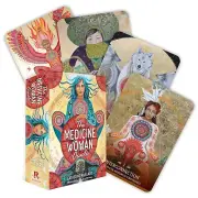 THE MEDICINE WOMAN ORACLE CARDS DECK ANCESTRAL WISDOM POWERFUL ROCKPOOL NEW