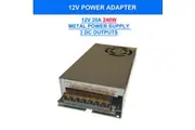 240V AC to DC 12V 20A 240W Switch Power Supply Driver Power Transformer for CCTV camera Security System LED Strip Light Radio
