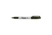 SHARPIE Fine Point Permanent Marker Black Box of 12