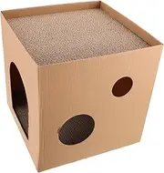 Corrugated Cardboard Scratch Pad Nest Cat Scratcher Bed for Pet Supplies Cat Furniture