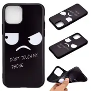 For iPhone 11 Pro Coloured Drawing Pattern Shockproof TPU Protective Case, Anger