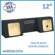 GMC Sierra 12" Dual Sub Box Regular Cab / Single Cab Ground Shaker Solo Baric