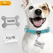 Adjustable Dog Collar with Personalized Tags, Custom Pets Collar DIY Name Mint M