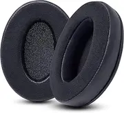 WC PadZ Velour - The Ultimate Upgraded Earpads by Wicked Cushions - Compatible with Audio Technica, HyperX, SteelSeries Arctis & More - Extra Thick - Bigger Opening - Softer Memory Foam | (Black)