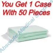 *50-Pieces* Medline Disposable Fluff & Polymer 36" x 36" Uderpads MSC282070LB