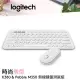 羅技 Logitech 鍵鼠組｜ K380 多工藍牙鍵盤 + Pebble M350 鵝卵石無線滑鼠 珍珠白(920-009170)