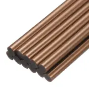 12pcs Mini Hot Glue Sticks for Glue Gun 0.27"x4" Bronze Red