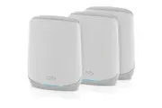 NETGEAR Orbi RBK763S (AX5400) Tri-Band WiFi 6 Mesh System - 3 Pack 1GbE x4