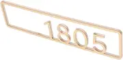 HOMOCONO for Home Adhesive House Numbers Door Numbers Mailbox Numbers Office Door Numbers and Easy to Apply