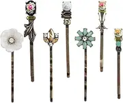7PCS Vintage Hair Clips Elegant Retro Hair Pins Women Hairpins for Ladies and Girls Headwear Styling Tools Hair Accessories